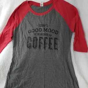 Coffee Baseball Tee